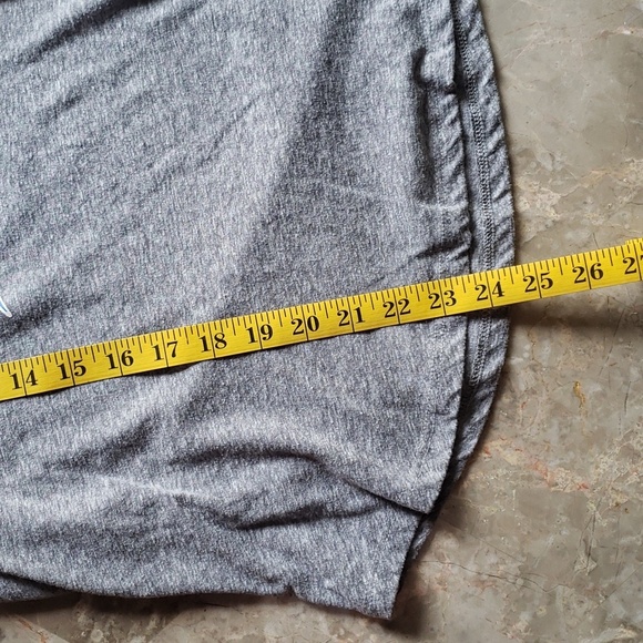 NBA Womens OKC Oklahome City Thunder T-Shirt V-Neck Short Sleeve Heather Gray M - Picture 5 of 7